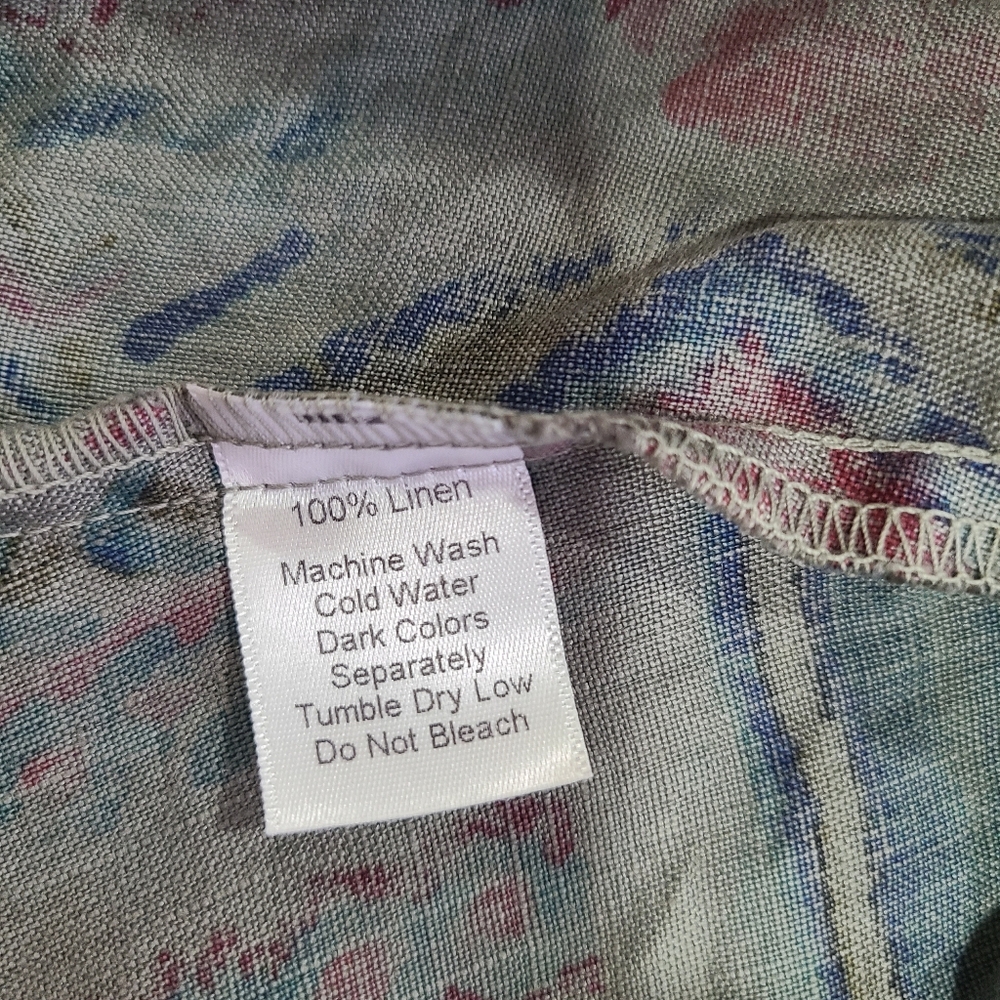 Bohemian Multicolor Azteca Patterned Women's Butt… - image 6